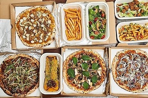 Pizza and Sides. 
Photo by Sunny Slices. at Sunny Slices in Central Singapore