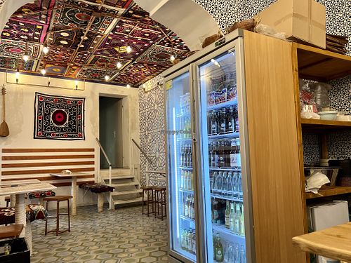 seating area  at BESH in Berlin