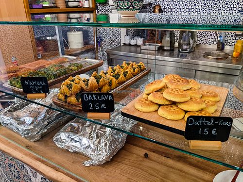 Pastries of the day at BESH at BESH in Berlin