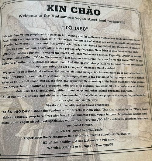   at To1980 Vegan in Dusseldorf