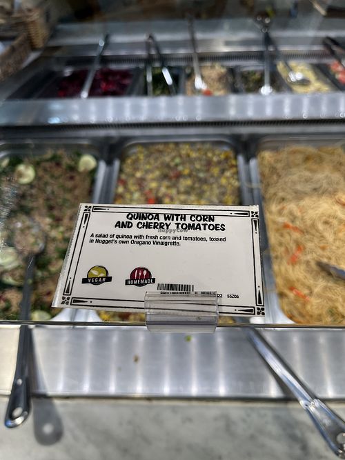 Vegan label to look for   at Nugget Markets in Davis