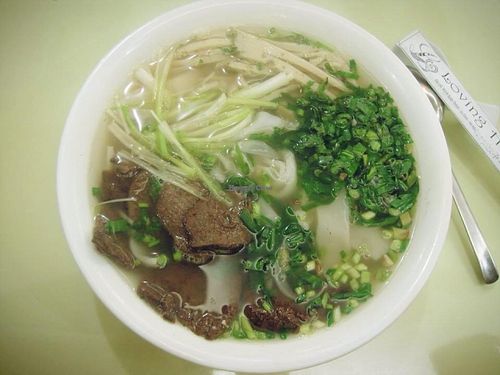 Vegan Pho  at Loving Hut - Âu Cơ in Hanoi