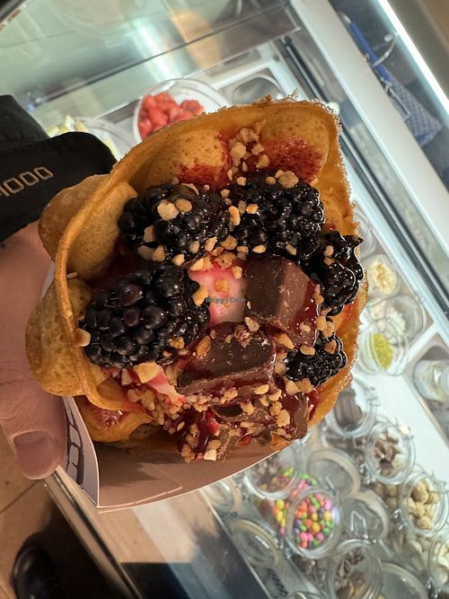 waffle vegan  at Blub - Königstr in Stuttgart