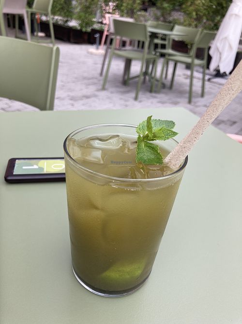 Iced matcha  at Jack Fruit in Verbania