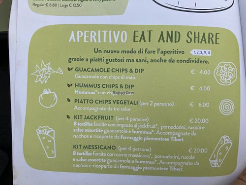 Appetizer at Jack Fruit in Verbania