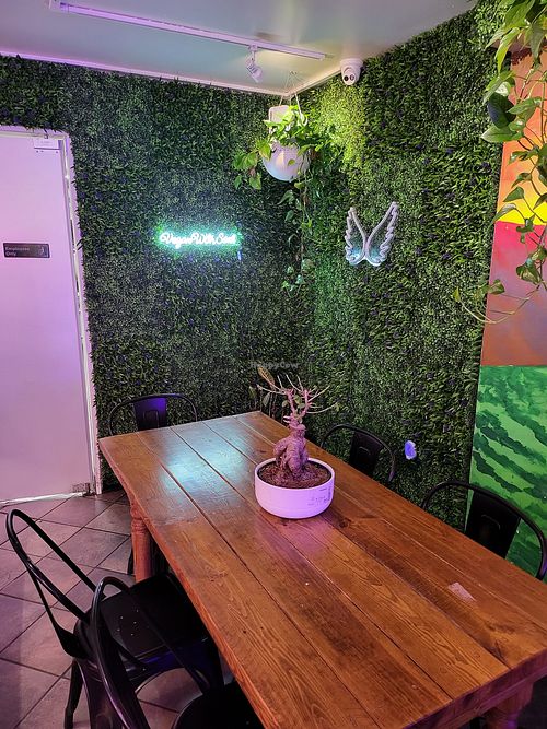 Comfortable seating at Dodah's Kitchen in Baltimore