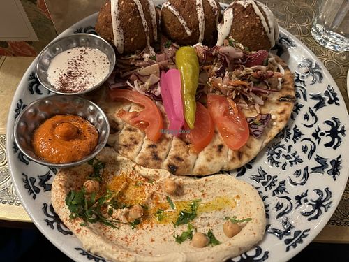   at Comptoir Libanais in Manchester