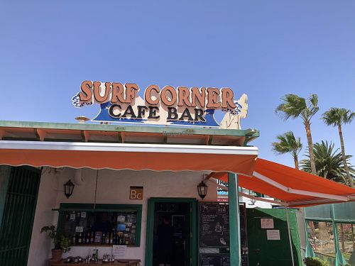   at Surf Corner Veggie Tapas Cafe in Lanzarote