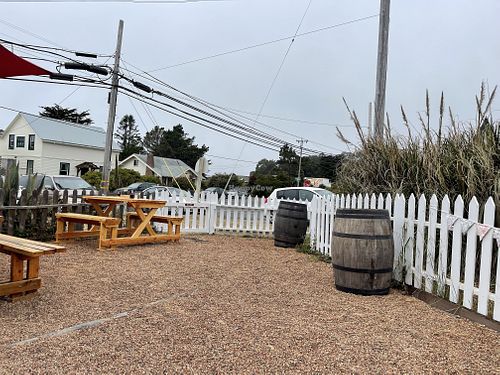 Outside  at Caspar Pub House in Caspar