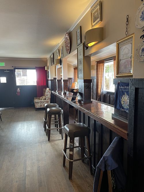 Inside at Caspar Pub House in Caspar
