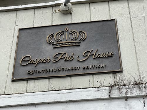 Outside  at Caspar Pub House in Caspar