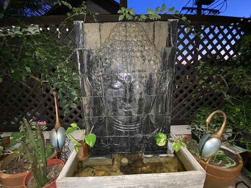 Tasteful garden themed decor with Indian elements  at Yumantra in Greenslopes