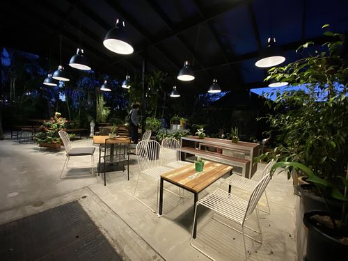 The far nicer inside dining option which was sadly not available   at Yumantra in Greenslopes