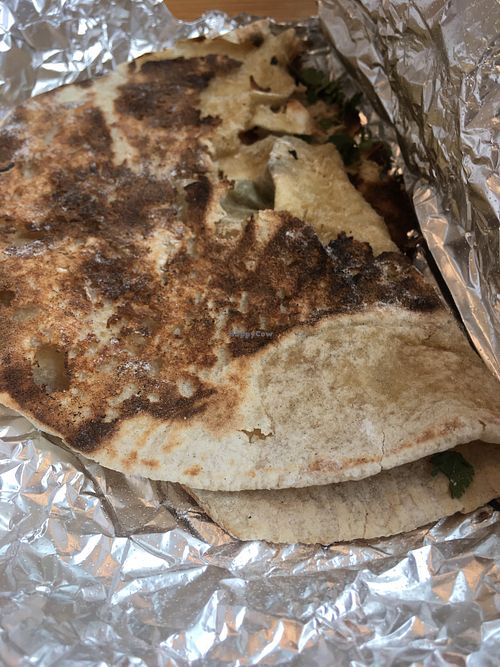 Wheat naan (oil free) at Choolaah in Pittsburgh