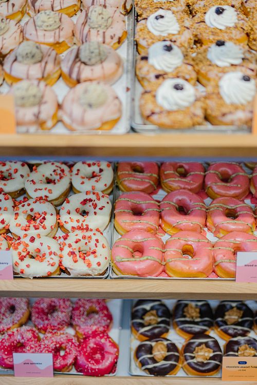 we have always 12 different flavours at Brammibal's Donuts - Alexanderplatz in Berlin