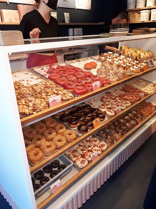 Donuts at Brammibal's Donuts - Alexanderplatz in Berlin