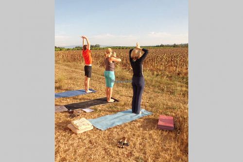 yoga & nature at La Vudele - Organic Provence in Quinson