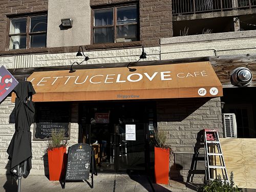  at Lettuce Love Cafe in Burlington