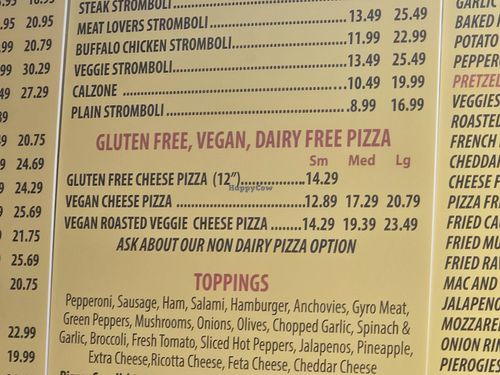  at Lehigh Pizza in Bethlehem
