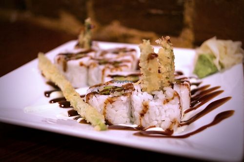 Asperagas Maki Roll. Photo taken by cbquispe.com at Soy Noodle House in Augusta