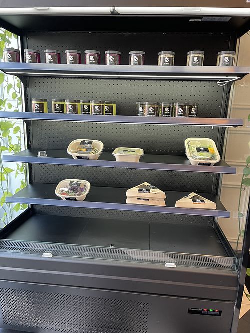 All pre-packaged during pandemic  at Vitalist Food in Los Angeles