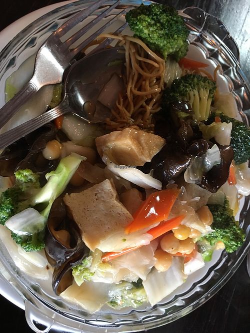 Buddha’s feast  at Panz Veggie Restaurant in Vancouver