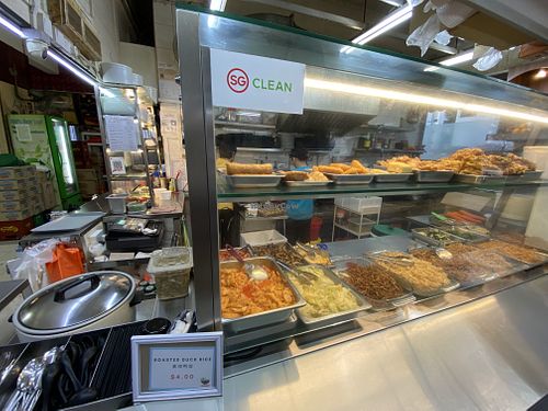   at Ci Su Vegetarian 慈素素食 in Northeast Singapore