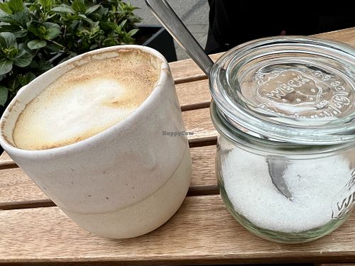 coffee (almond milk)  at Frokost Hos Line in Kassel