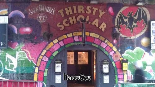 Front at Mod's Vegan Cafe at the Thirsty Scholar in Manchester