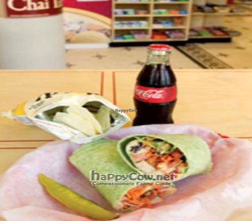 Wrap and Salad at 4square Gifts in Little Rock