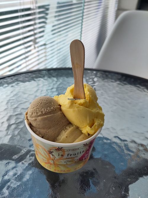  at Penguino Ice Cream Cafe in Nelson