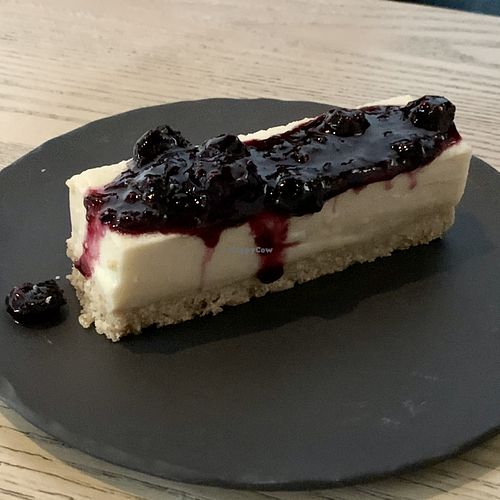 Lemon custard bar  at MILA in Vancouver