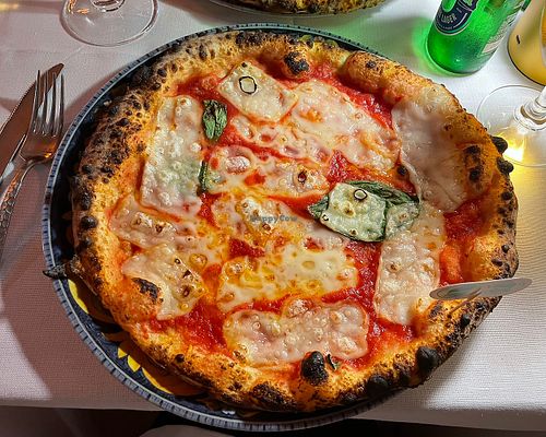 Vegan pizza  at Ciro and Sons in Florence