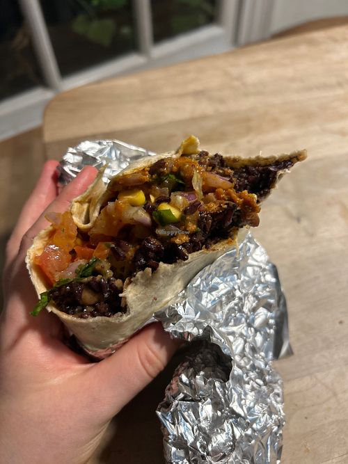 Vegan burrito 🌯   at Zambrero in Tullamore