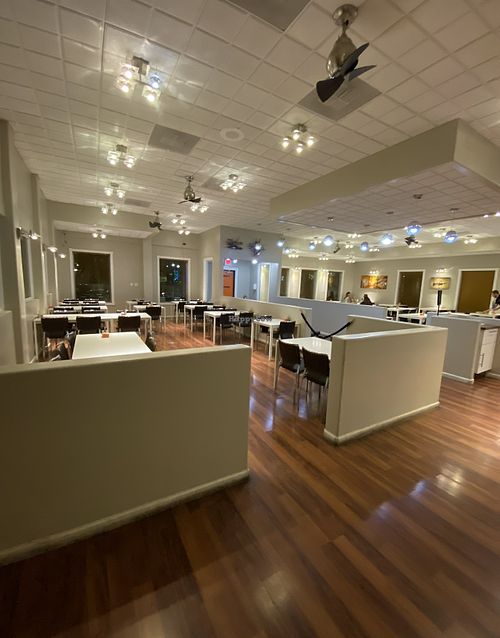 Spacious dining area  at Santorini in Las Cruces