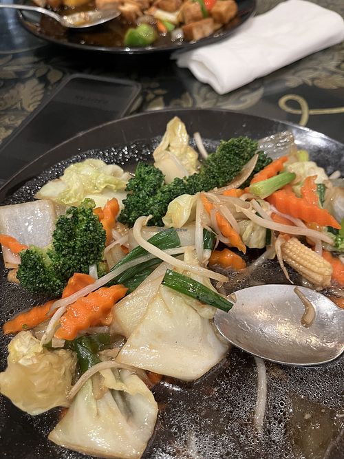 Veggie delightts  at Thai Mango in Sacramento