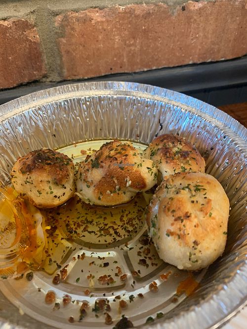 Vegan Garlic Knots at Pat D's Pizza in Howell