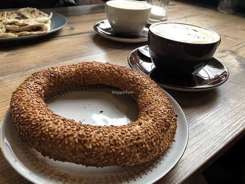 Sesame roll at Carisma Bakery in Berlin