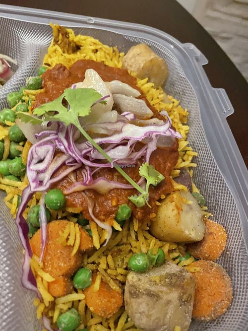 Veggie dirt rice  at Eat Zawadi in Durango