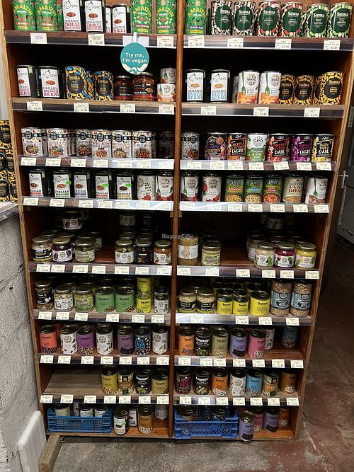 VG groceries   at The Green Shop in Berwick-upon-tweed