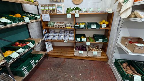 Fresh produce at The Green Shop in Berwick-upon-tweed