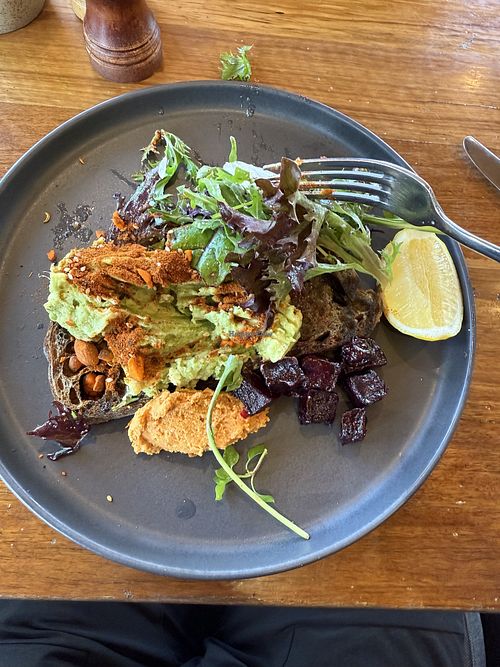 Smashed avo   at Talulah in The Junction