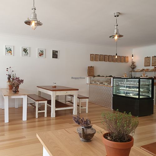 Dining area at Cinnamon & Cherry in Franklin