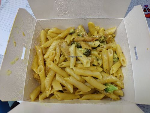 Pasta Curryo at Dominos Pizza in Karlsruhe