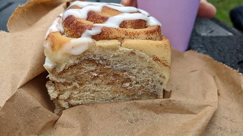 Cinnamon Bun at Fellside Coffee in Windermere