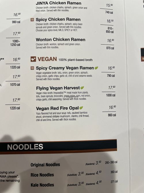   at JINYA Ramen Bar in Athens