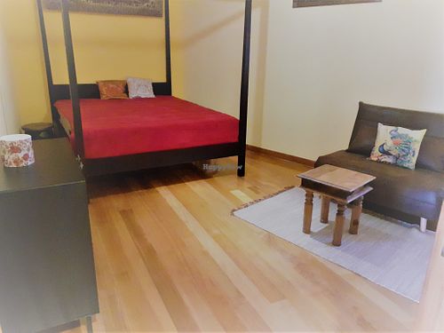 A bedroom at Garden Cottage in Povoa De Lanhoso