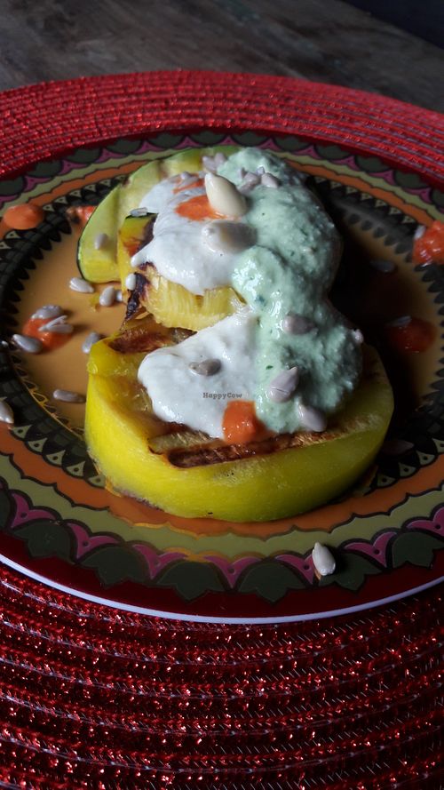 Vegan and vegetarian plates at Garden Cottage in Povoa De Lanhoso