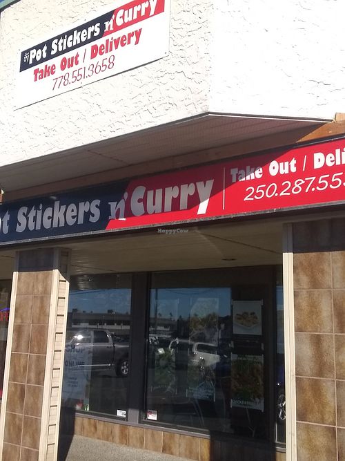 We are here at Potstickers & Curry in Campbell River
