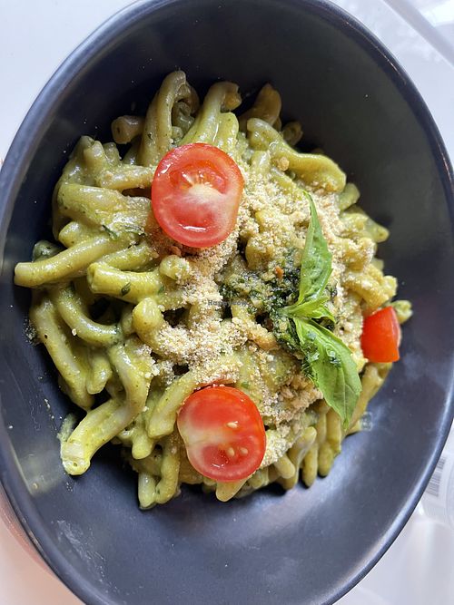 CASARECCE. KALE PESTO.  at Sestina in New York City